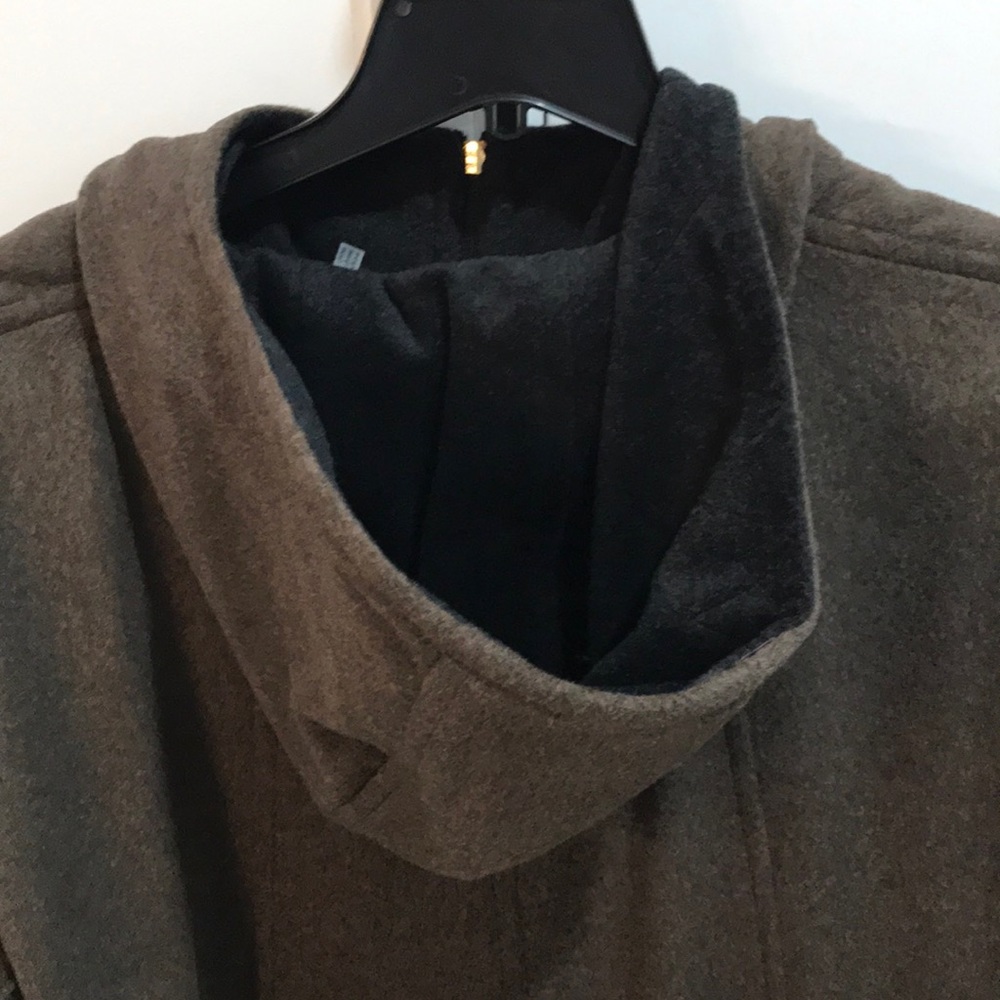 Ellen Tracy hooded double face swing coat - Picture 6 of 6